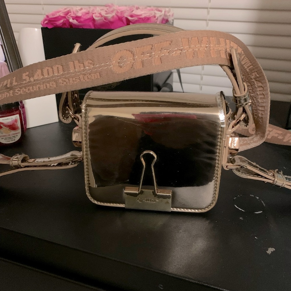 Rose Gold Off-White Bag (Mini)